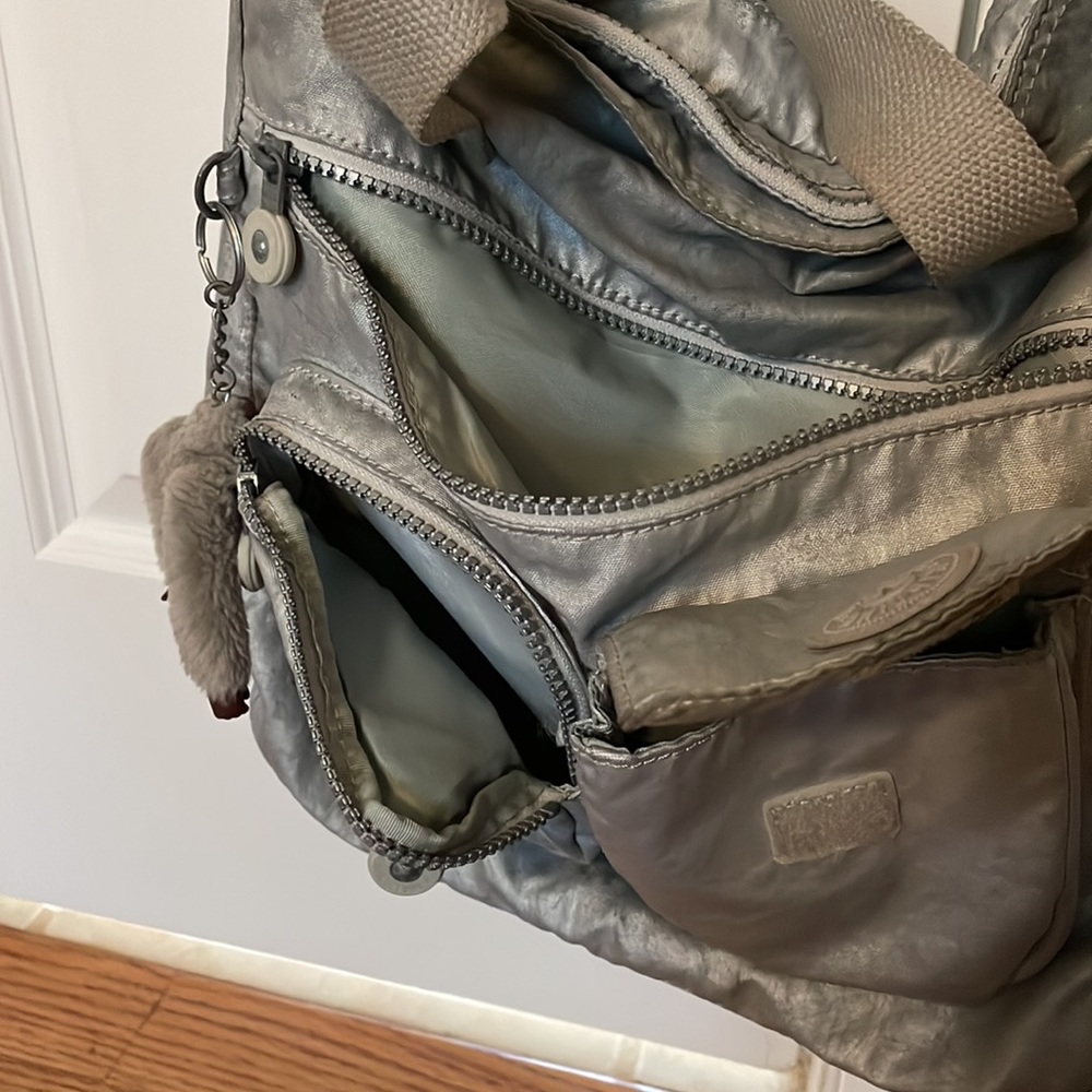 Kipling Silver Multi Component Crossbody Bag - image 3